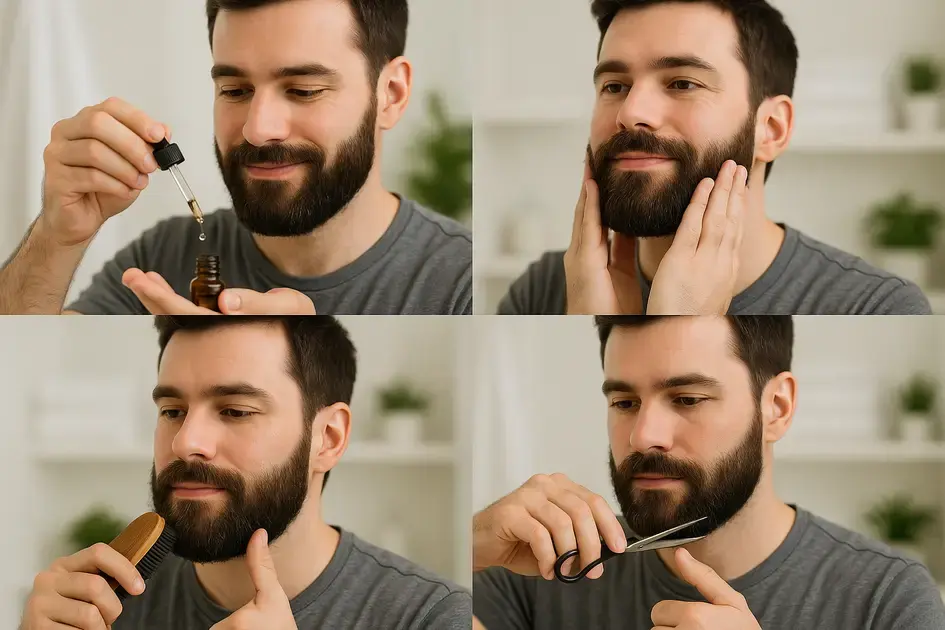 barba cheia cuidados necessários