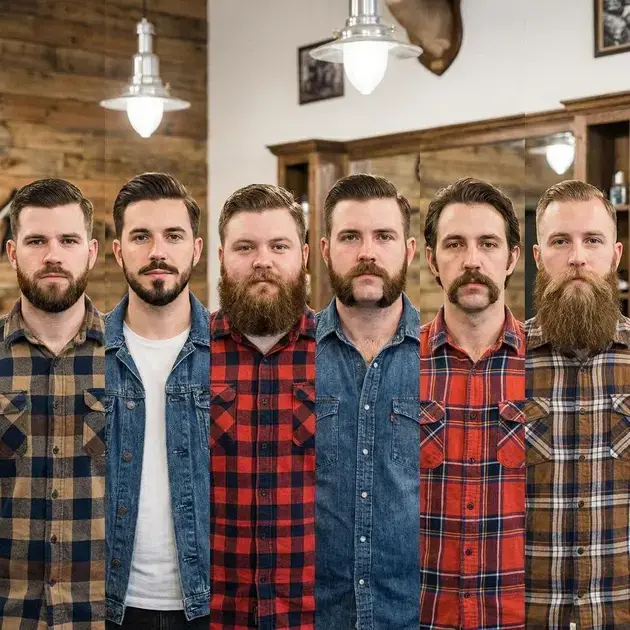 Estilos de barba que combinam com o rosto em diferentes formatos faciais