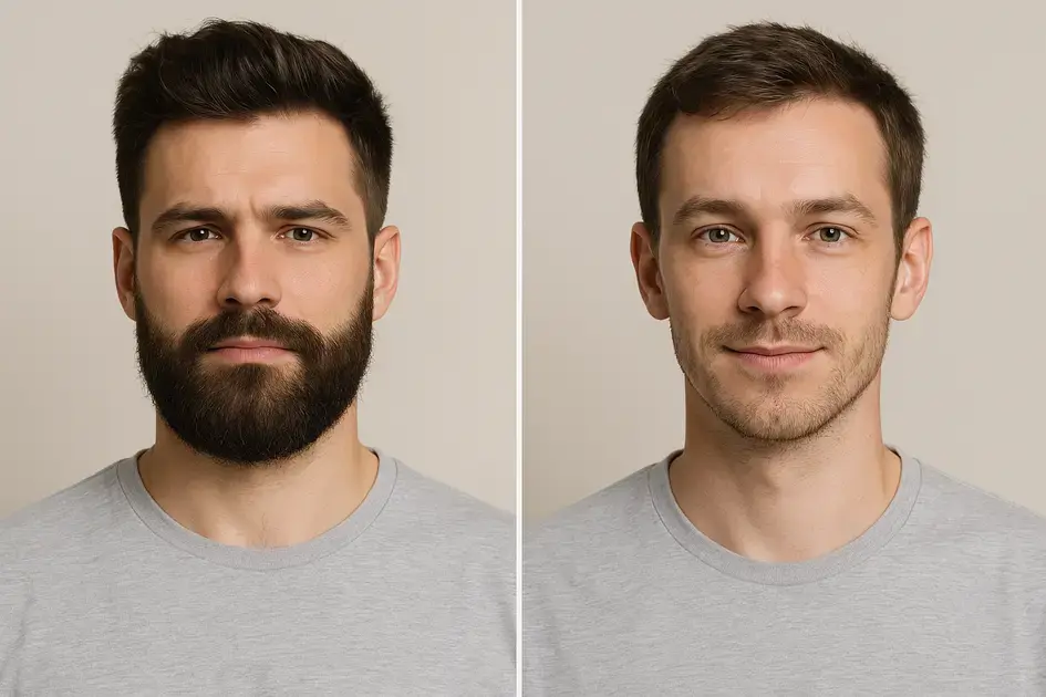 barba cheia ou rala qual escolher