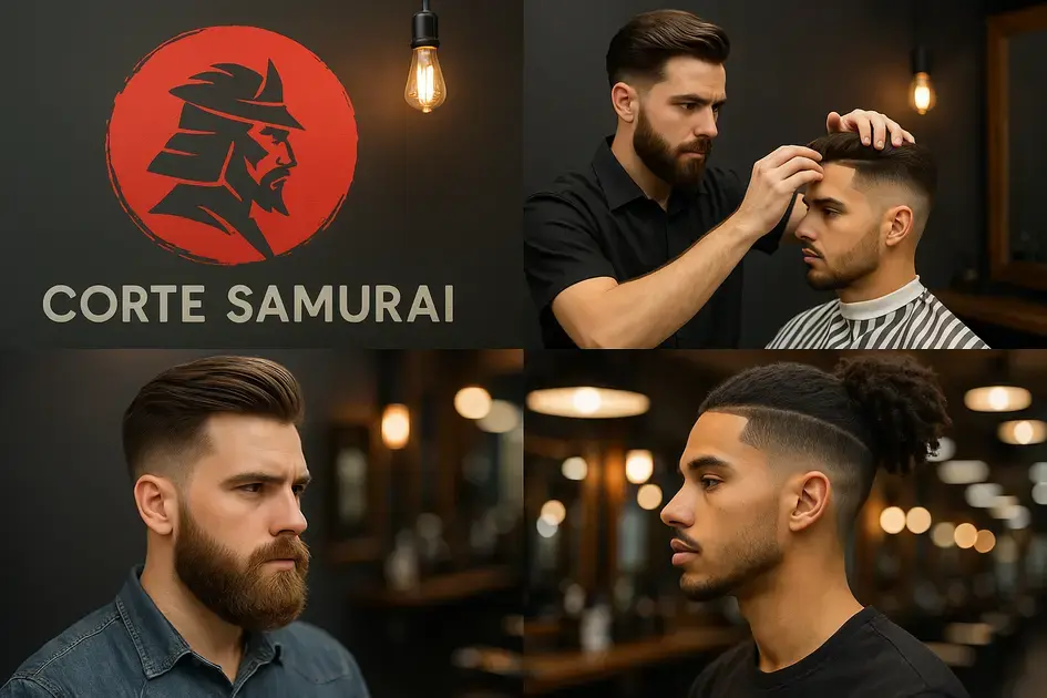 barbearia corte samurai